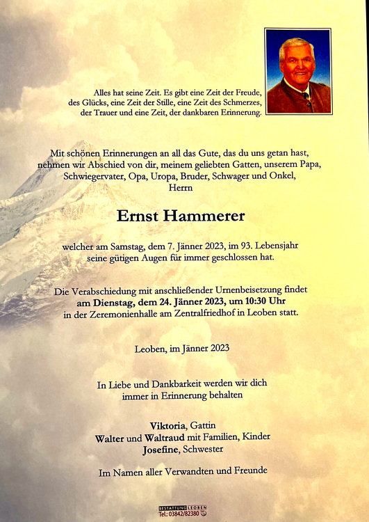 Hammerer Ernst